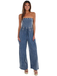 Hyfve - Rule The World Strapless Jumpsuit