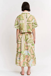 En Saison - Sariyah Boxy Button Fornt Top