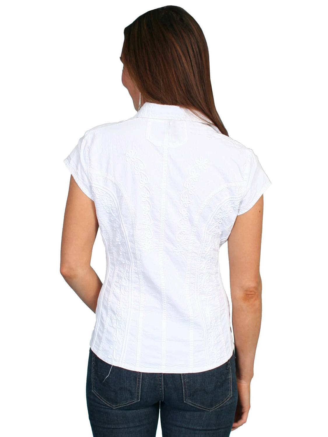 Scully - Cap Sleeve Blouse