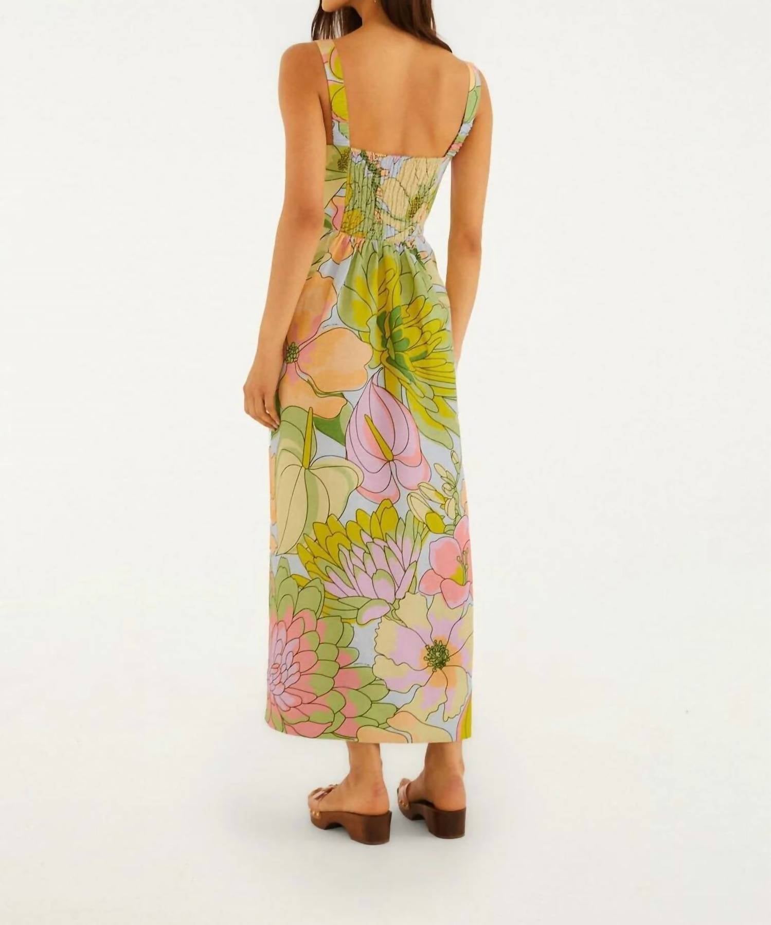 Farm Rio - Spring Affair Midi Dress