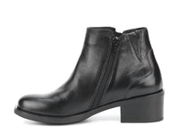Ros Hommerson Women’s Dixon Bootie - W Wide (XW) in black - women's shoe - detail view