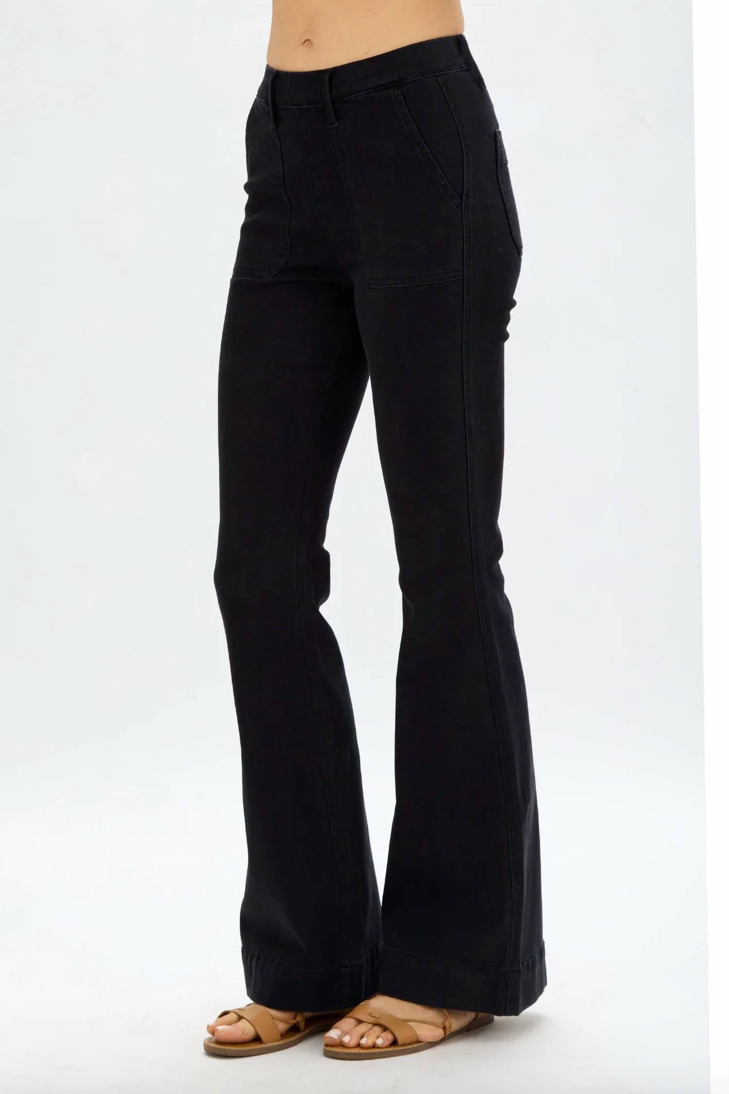 Judy Blue - High Waist Pull On Trouser Jeans