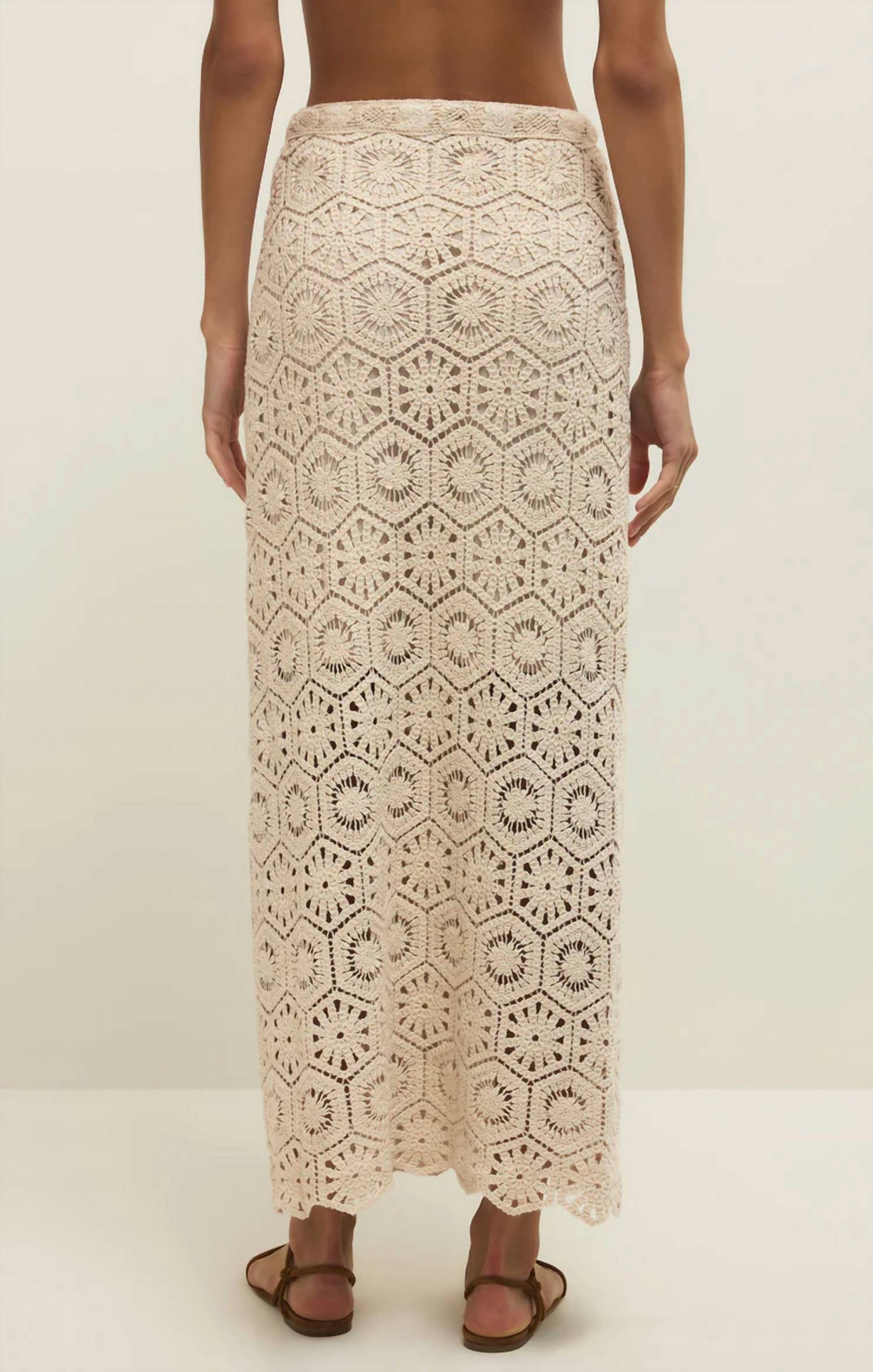 Z Supply Raquel Lace Skirt in natural - women's skirt - view 4