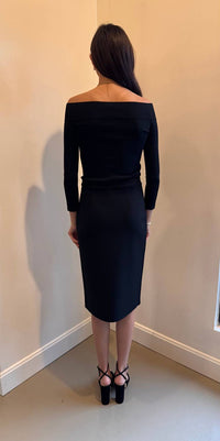 Rvn - Estelle Crepe Knit Pencil Skirt