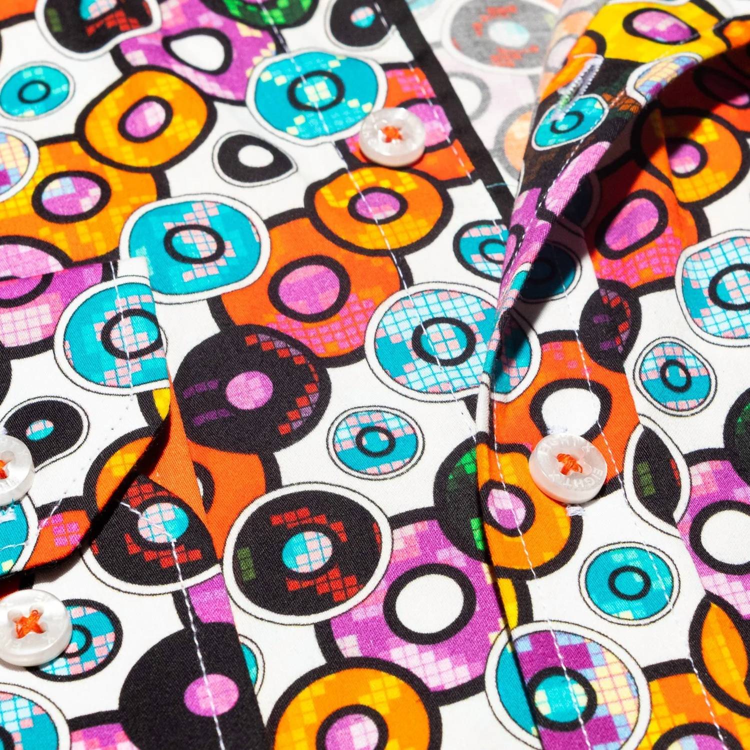 Eight X - Disc Man Button Down Shirt