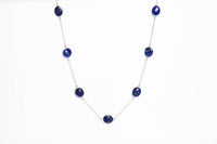 Avenue Chic - Women's Lapis Layered Necklace