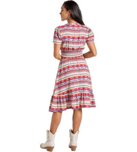 Panhandle - Short Sleeve Elastic Waist Dress