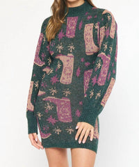 Entro - Rhinestone Cowgirl Dress