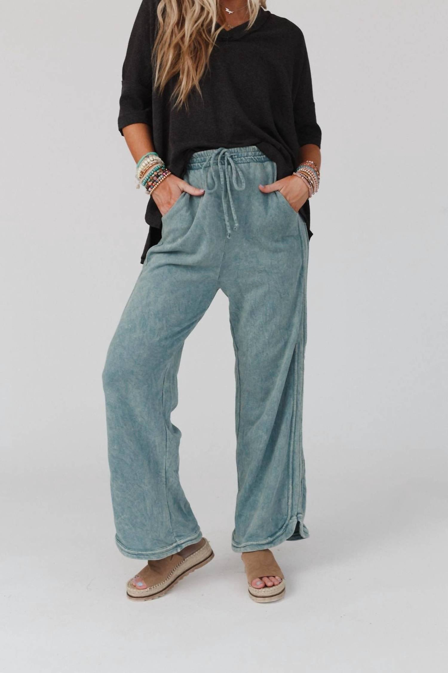 Three Bird Nest - Lounge Wide Leg Full Pants