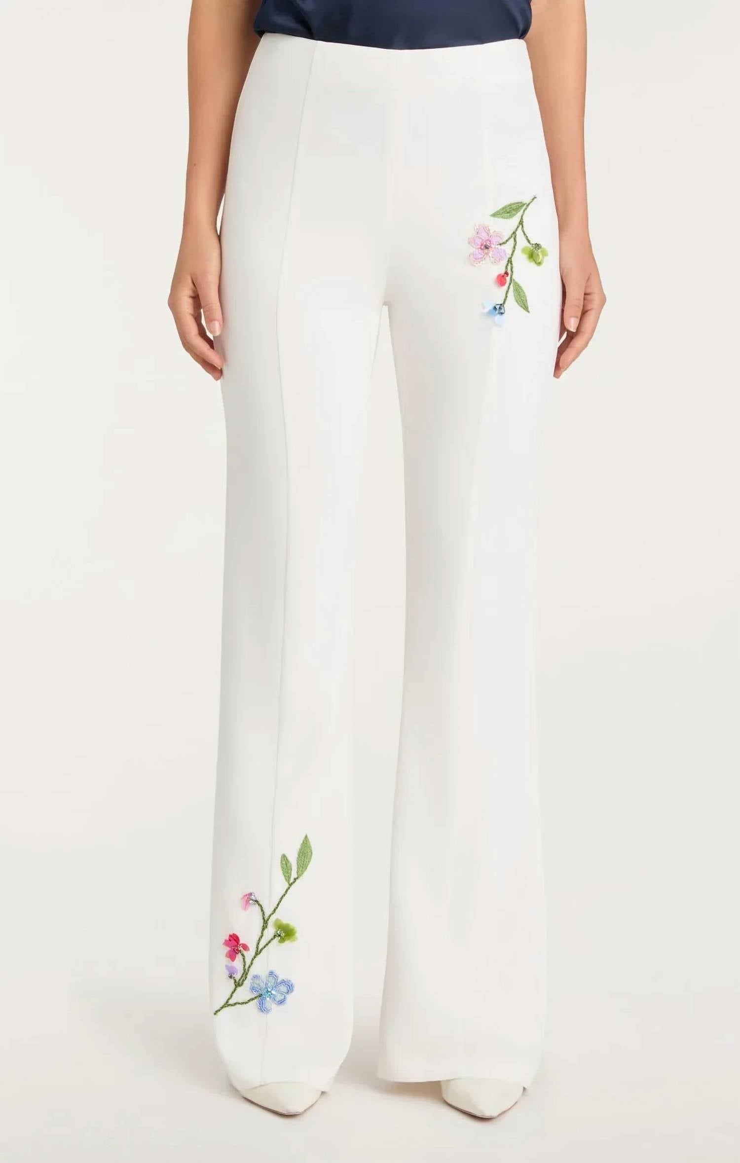 Cinq A Sept - Floral Vine Kailyn Pant