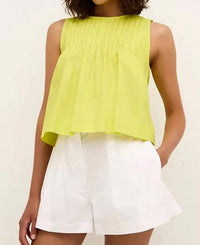 Marie Oliver - Letta Pintuck Top