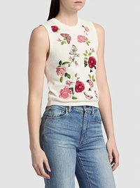 Alice + Olivia - Reva Shell Garden Gossip Top