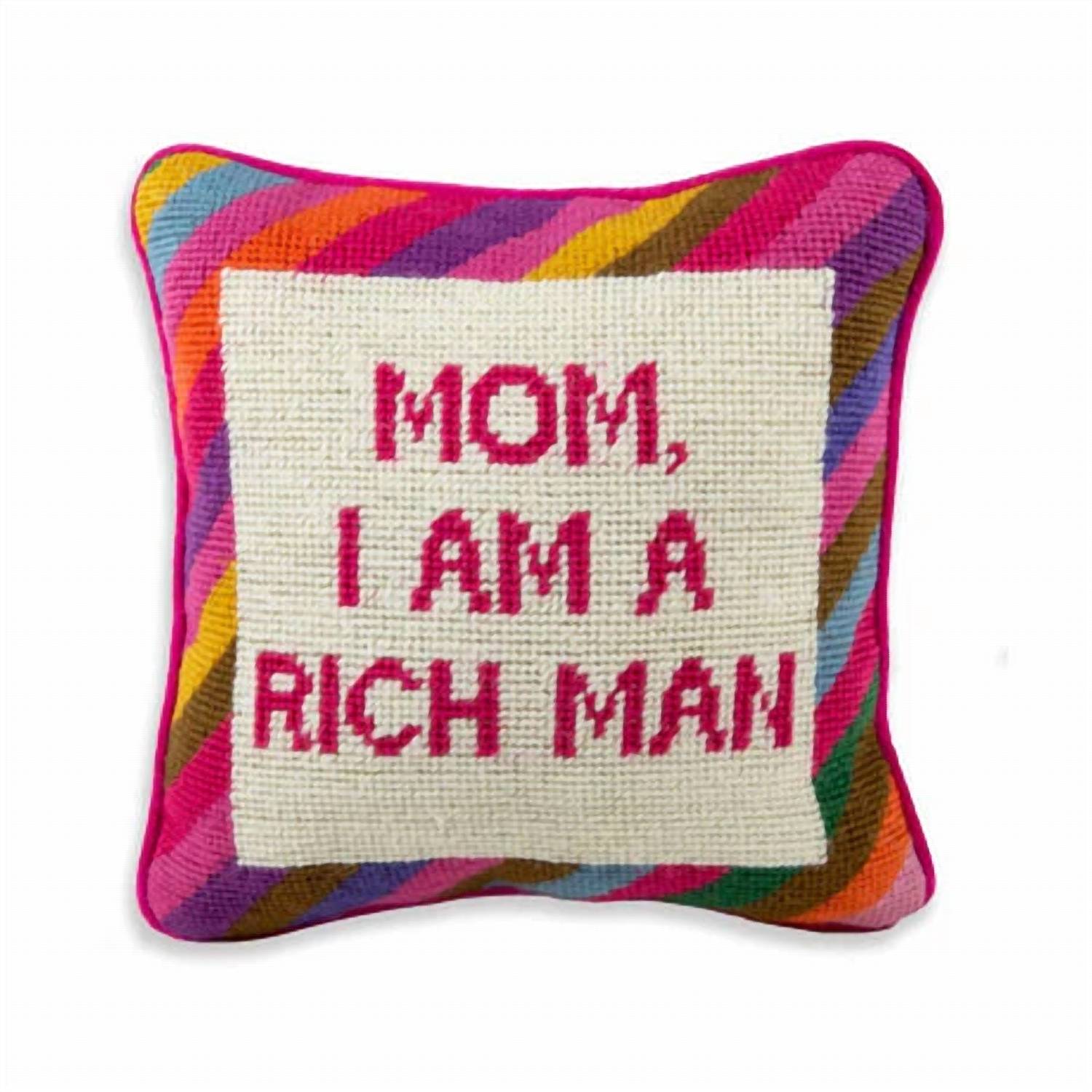 Furbish Studio - Cher Knows Best Needlepoint Pillow
