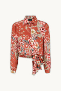 Onstage Collection - Women's Flower Long Sleeve Top