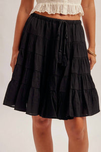 Hem & Thread - Tiered Mini Skirt
