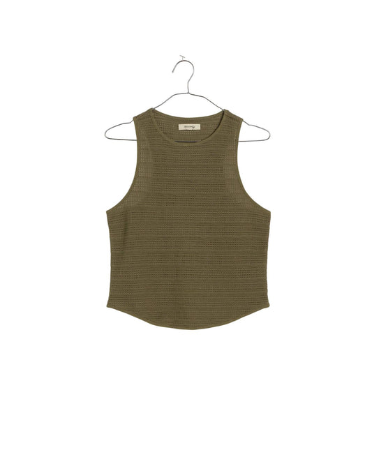 Madewell - Crochet-Knit Cutaway Tank