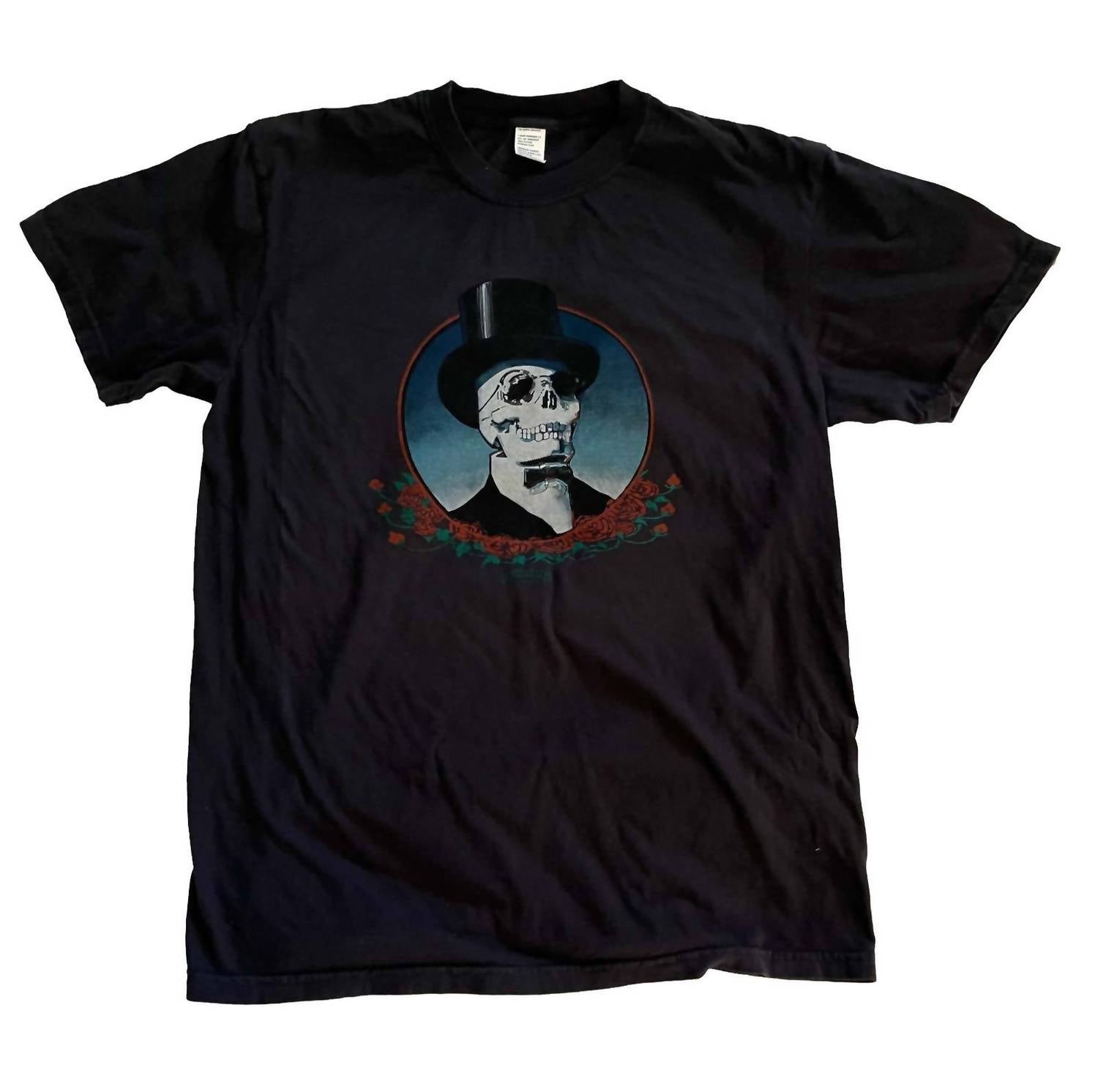 The Ampal Creative Men's Top Hat Tee in black - men's t-shirt