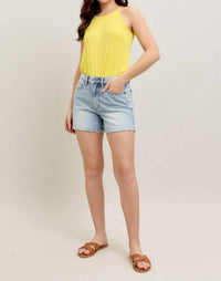 Judy Blue - High Waist Rigid Magic Shorts