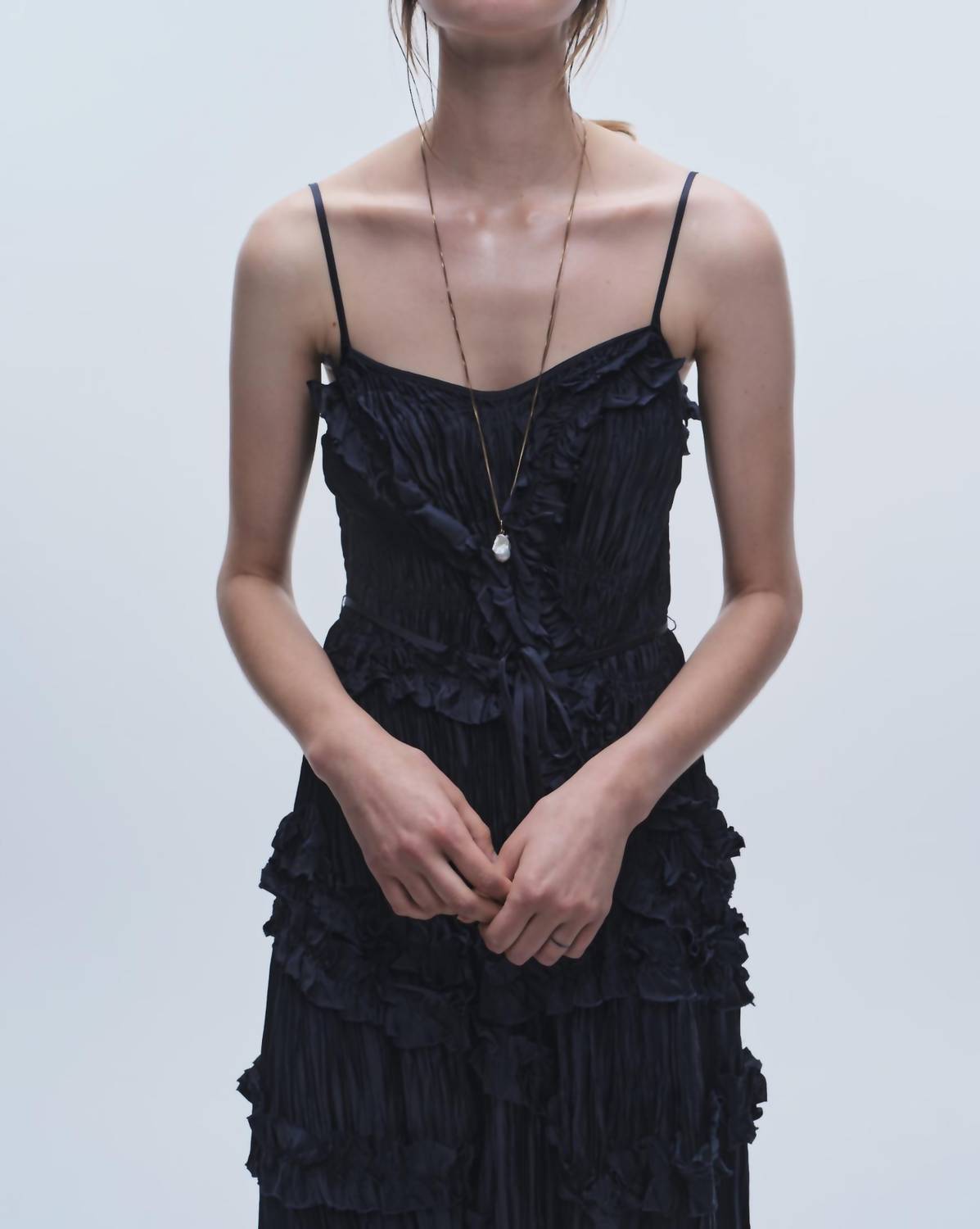 Saint Art - Bella Ruched Midi Dress