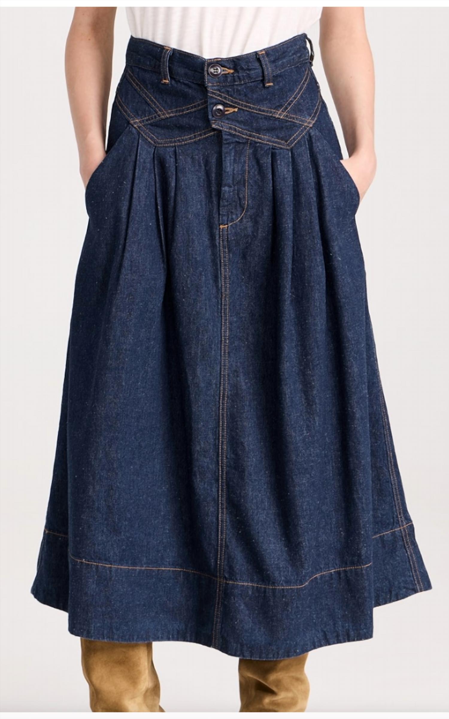 The Great. - Field Midi Skirt
