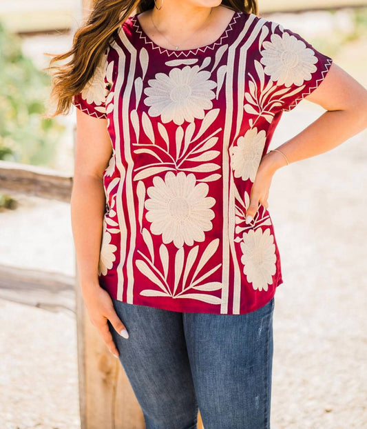 Layerz Clothing - Victoria Patterned Top