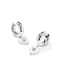 Kendra Scott - Women's Sasha Heart Huggie Earrings