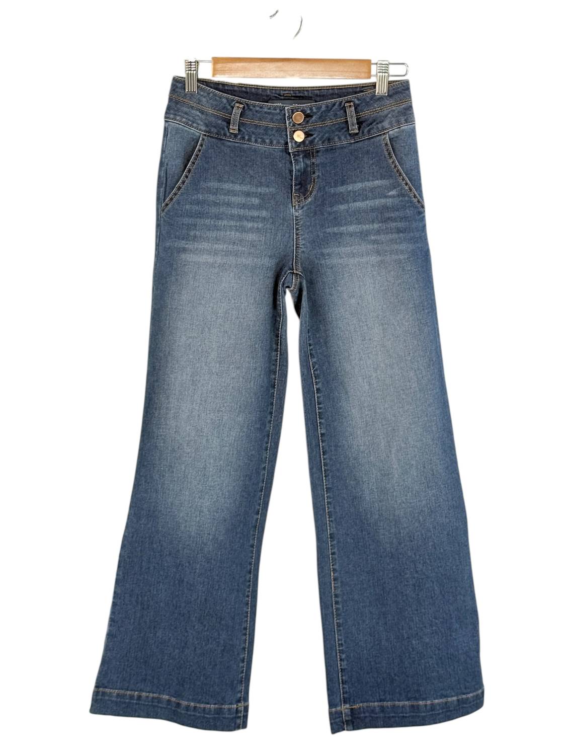 1822 Denim Women's Slim Wide Leg Jeans in oaklee - women's jeans
