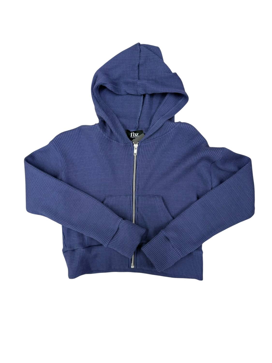 Flowers By Zoe - Girl's Waffle Lounge Zip Hoodie
