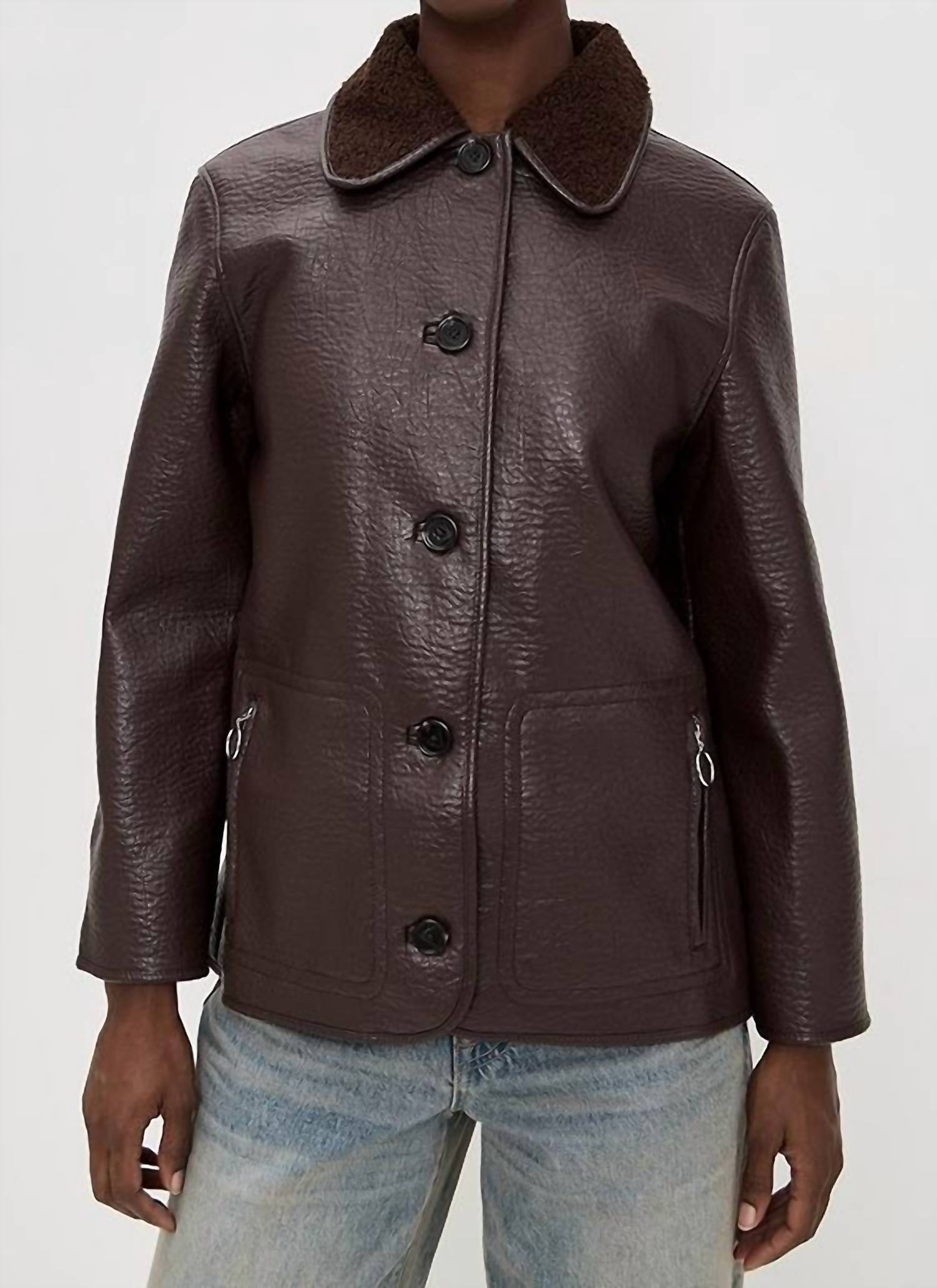 Rails - Luis Faux Leather Jacket