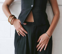 AIROTCIV BY VICTORIA The Avery Vest in black - women's jacket - alternate view
