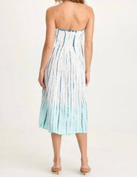 Xcvi - Blake Linen Smocked Skirt-Dress