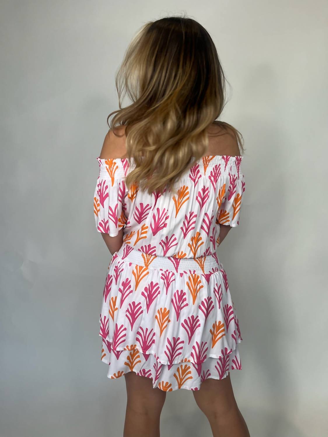 Romi The Brand Gypsy Mini Dress in pink - women's dress - view 5
