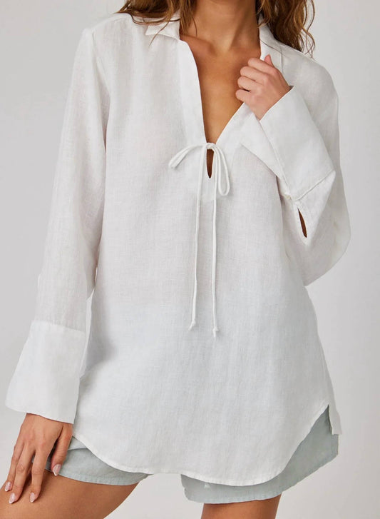 Bella Dahl - Tie Neck Tunic
