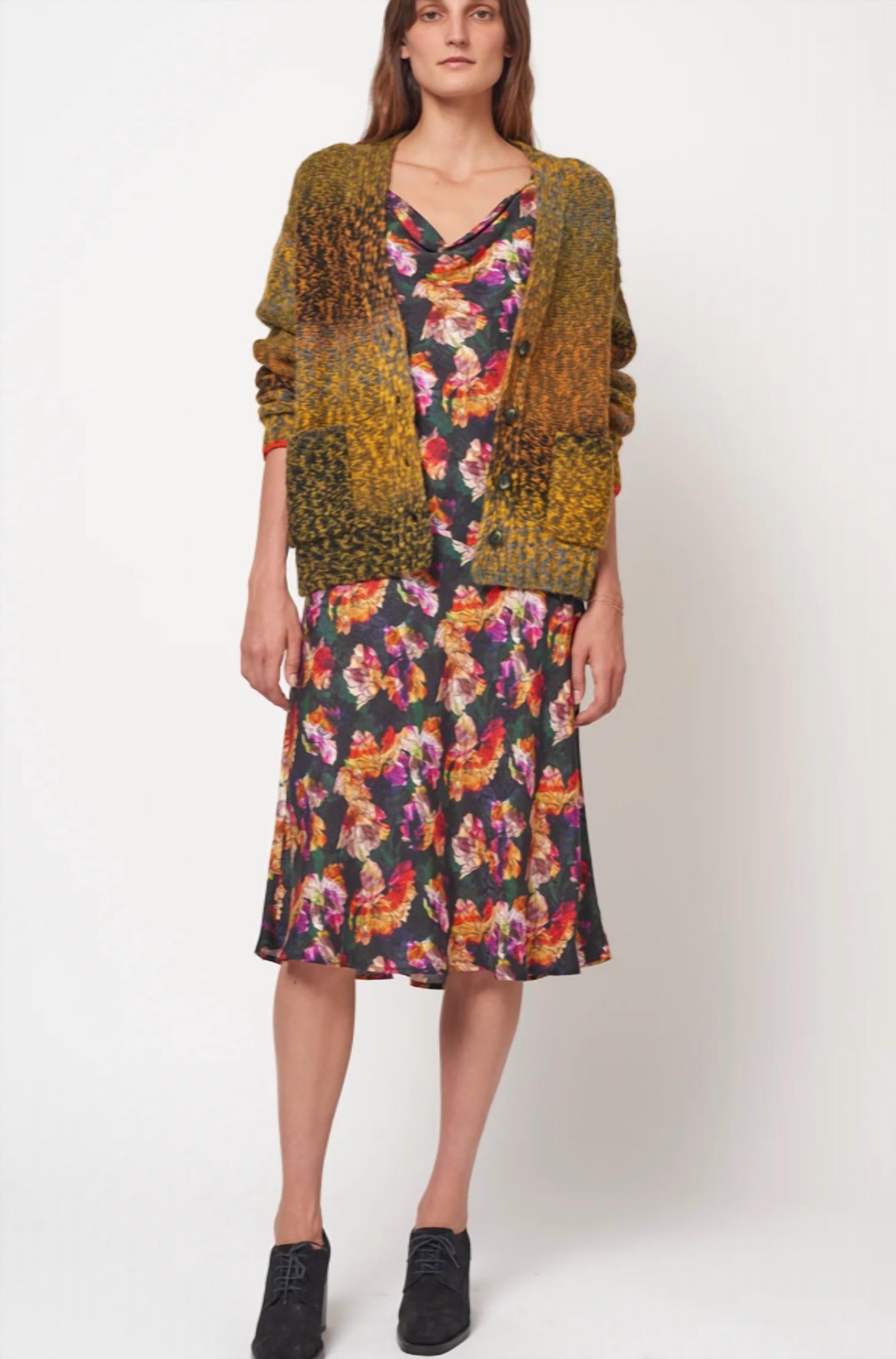 Raquel Allegra - Grandpa's Long Sleeve Cardigan