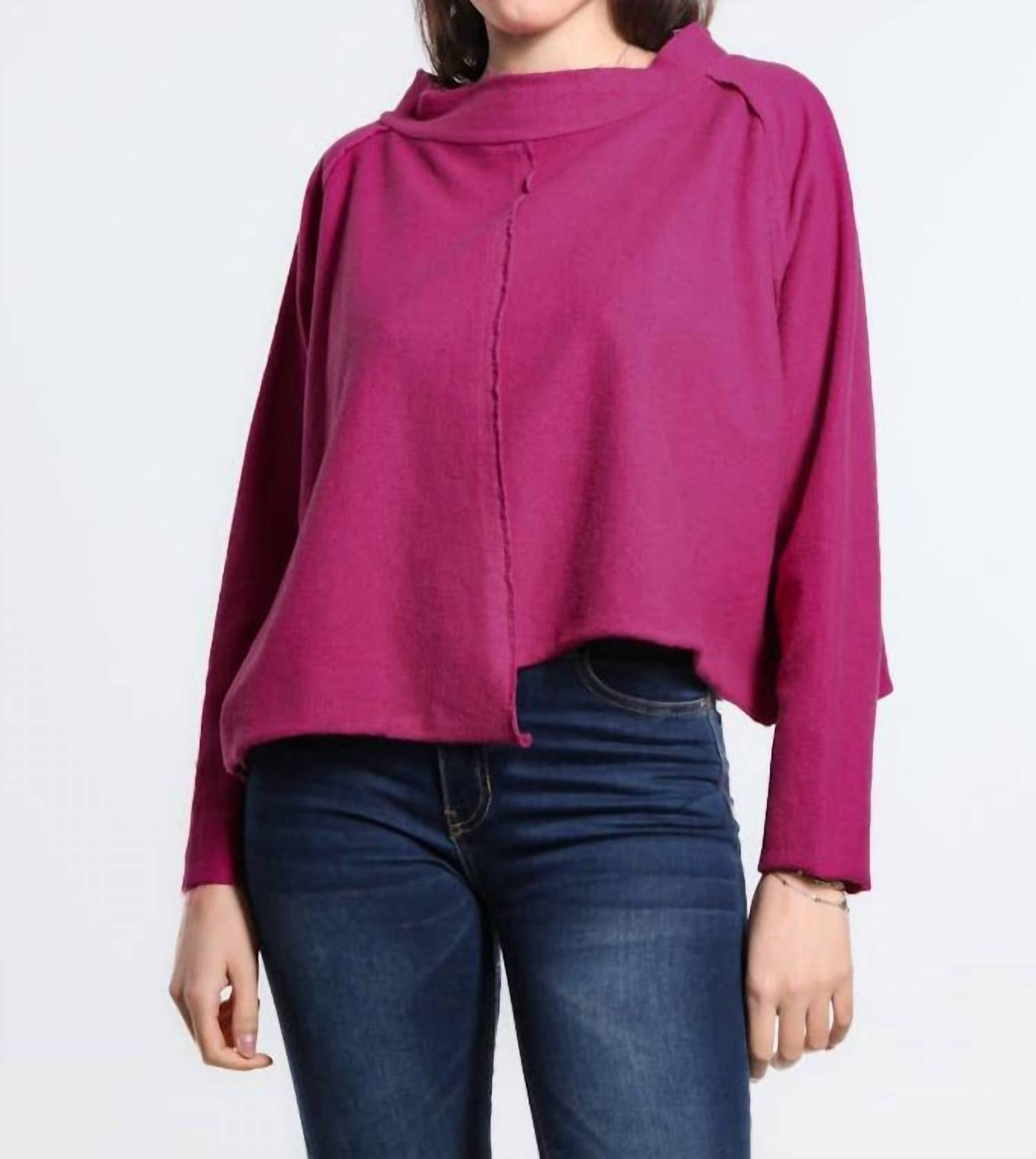 Tina Stephens Italy - Women's Whitney French Terry Seam Top