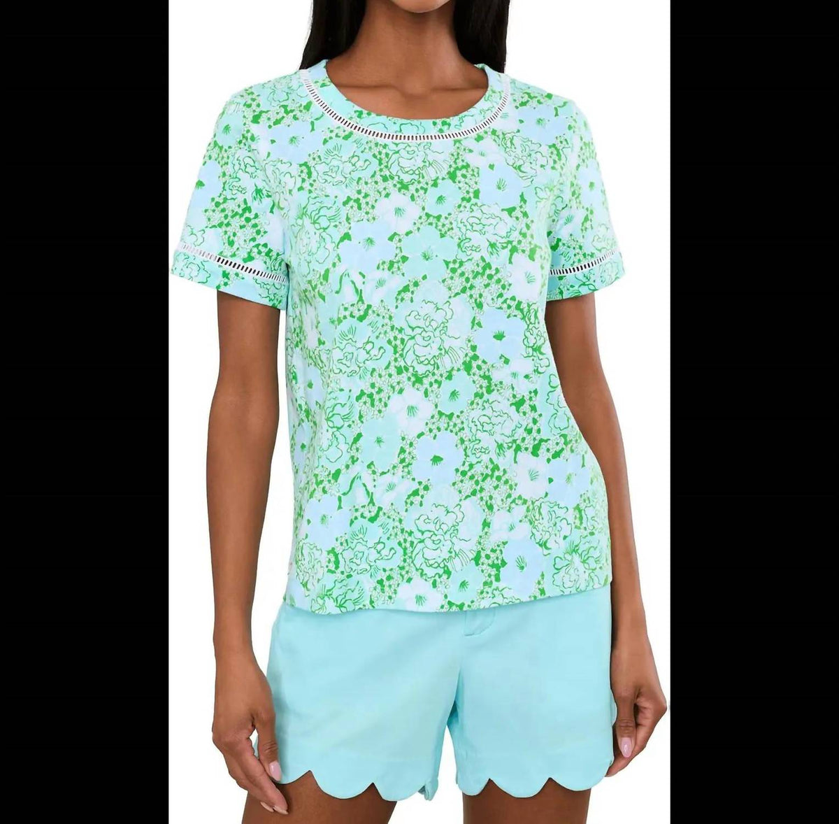 Lilly Pulitzer - Women's Clairmont Ladder Lace Knit Top