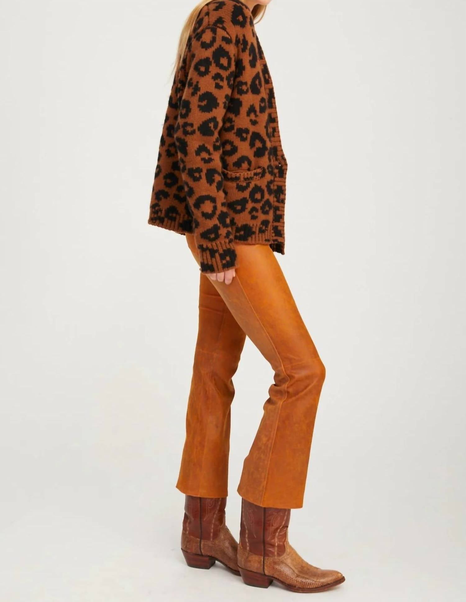 Sprwmn - 5 Pocket Ankle Flare Pants
