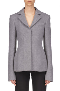 Marina Moscone - Waisted Basque Blazer Jacket