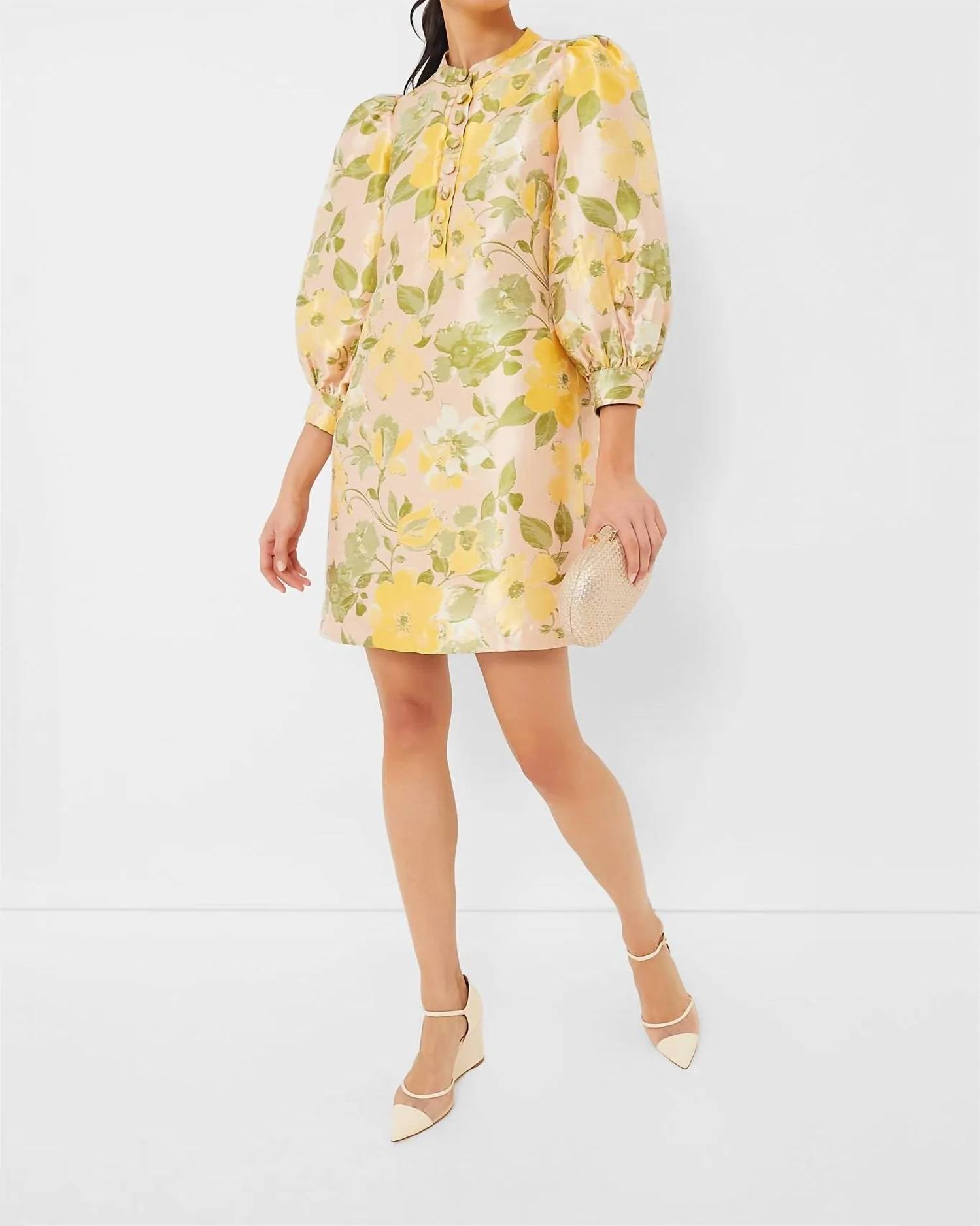 Pomander Place - Samantha Tapestry Mini Dress