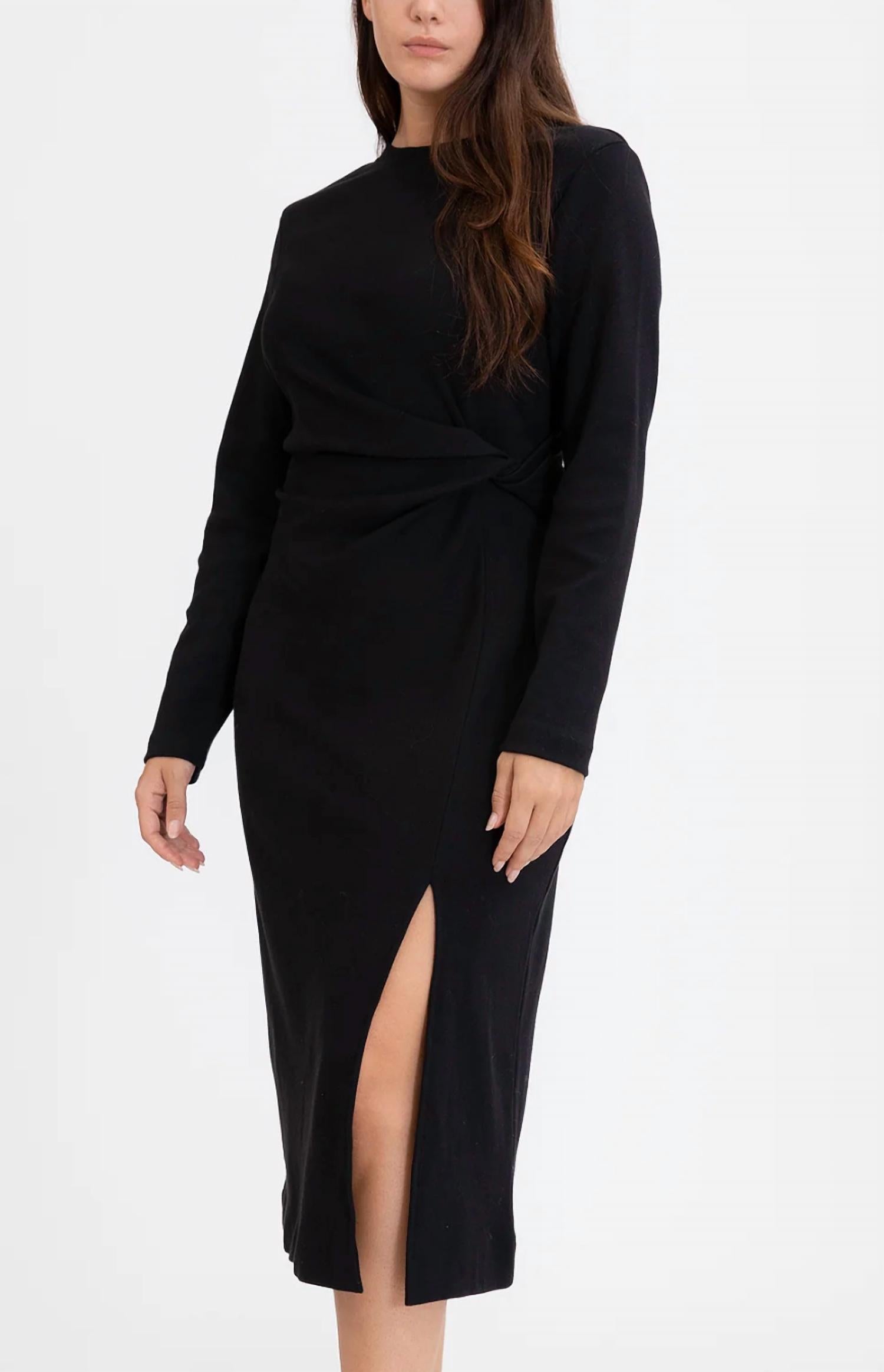 Tanya Taylor - Long Sleeve Solid Cody Dress