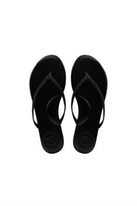 solei sea Women's Indie Flip Flop Sandal in black glitter - women's sandal - view 4