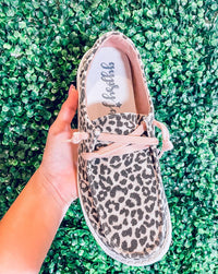 Gypsy Jazz - Girls Leopard Sneaker