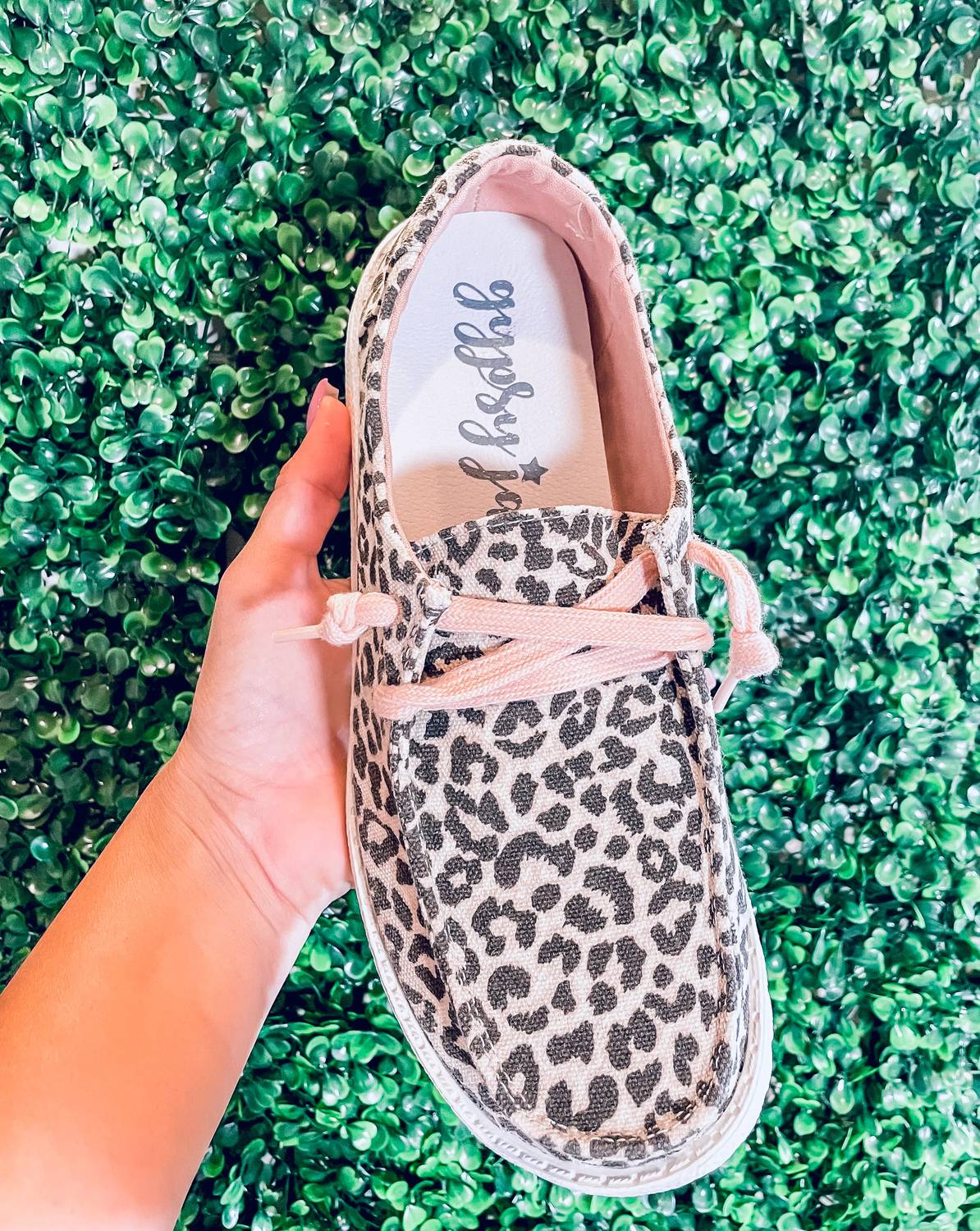 Gypsy Jazz - Girls Leopard Sneaker