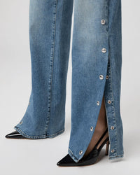 Paige Sasha Wide Leg Jeans in cruising - women's pants - view 5