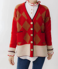 Savia - Card V-neck Cardigan