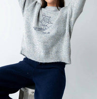 Bailey Rose - APRES SKI EMBROIDERED SWEATER