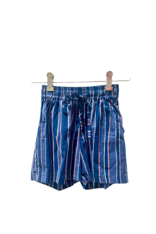 Natalie Martin - Kids Cotton Stripe Cyrus Shorts