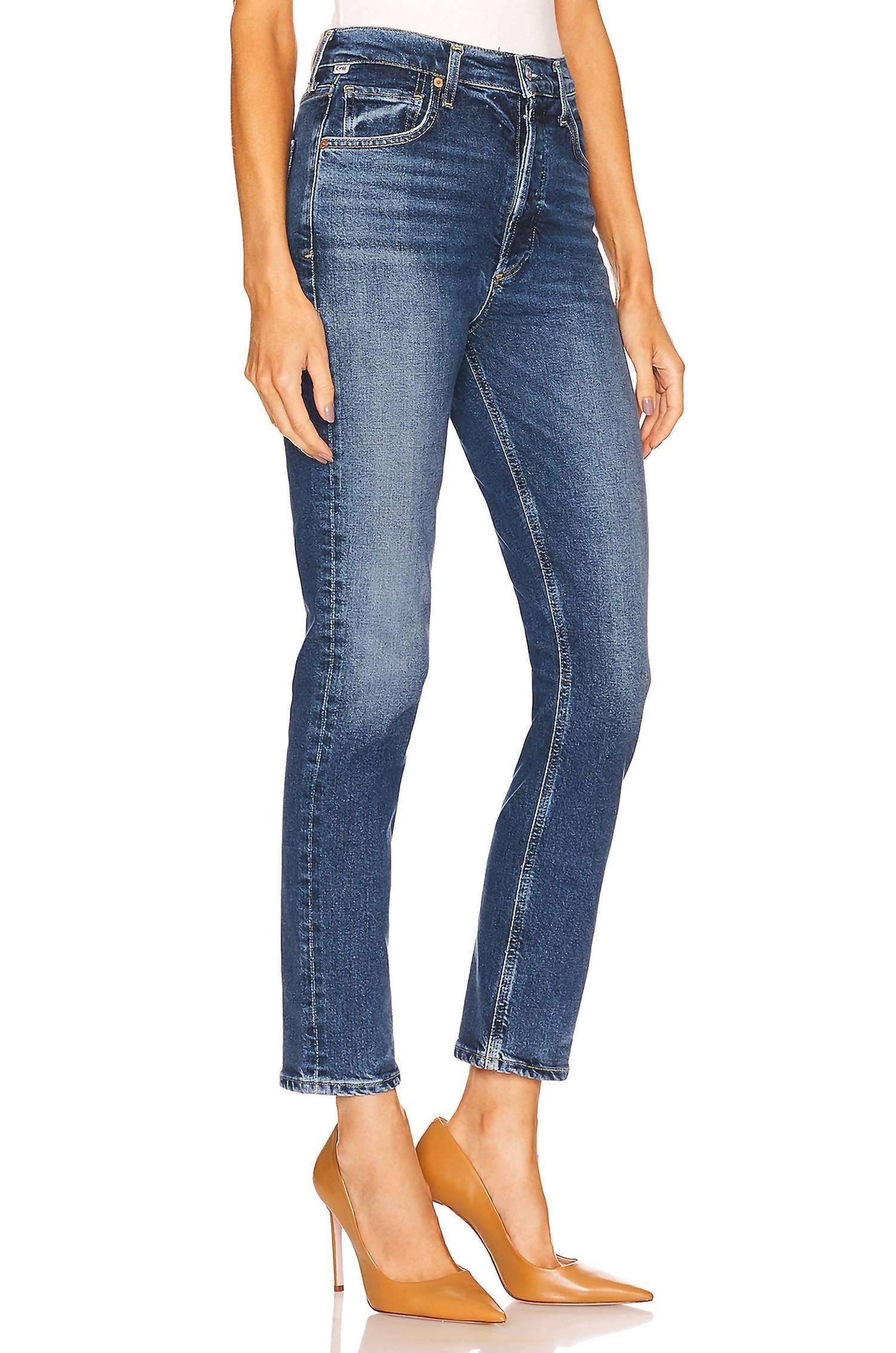 Citizens Of Humanity - Charlotte High Rise Straight Jeans