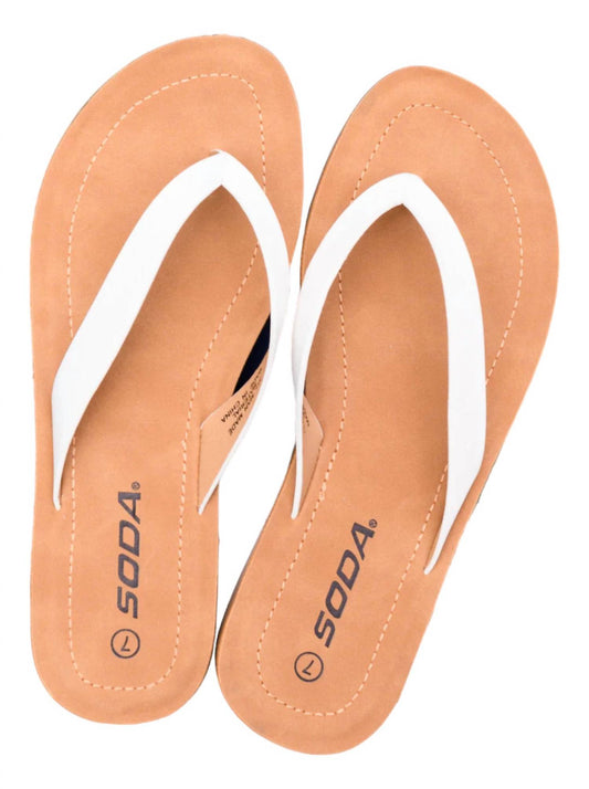 Soda - Sandy Shores Flip Flops