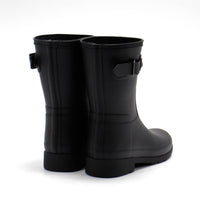 HUNTER Women's Original Refined Slim Fit Short Boots in black - women's shoe - view 5